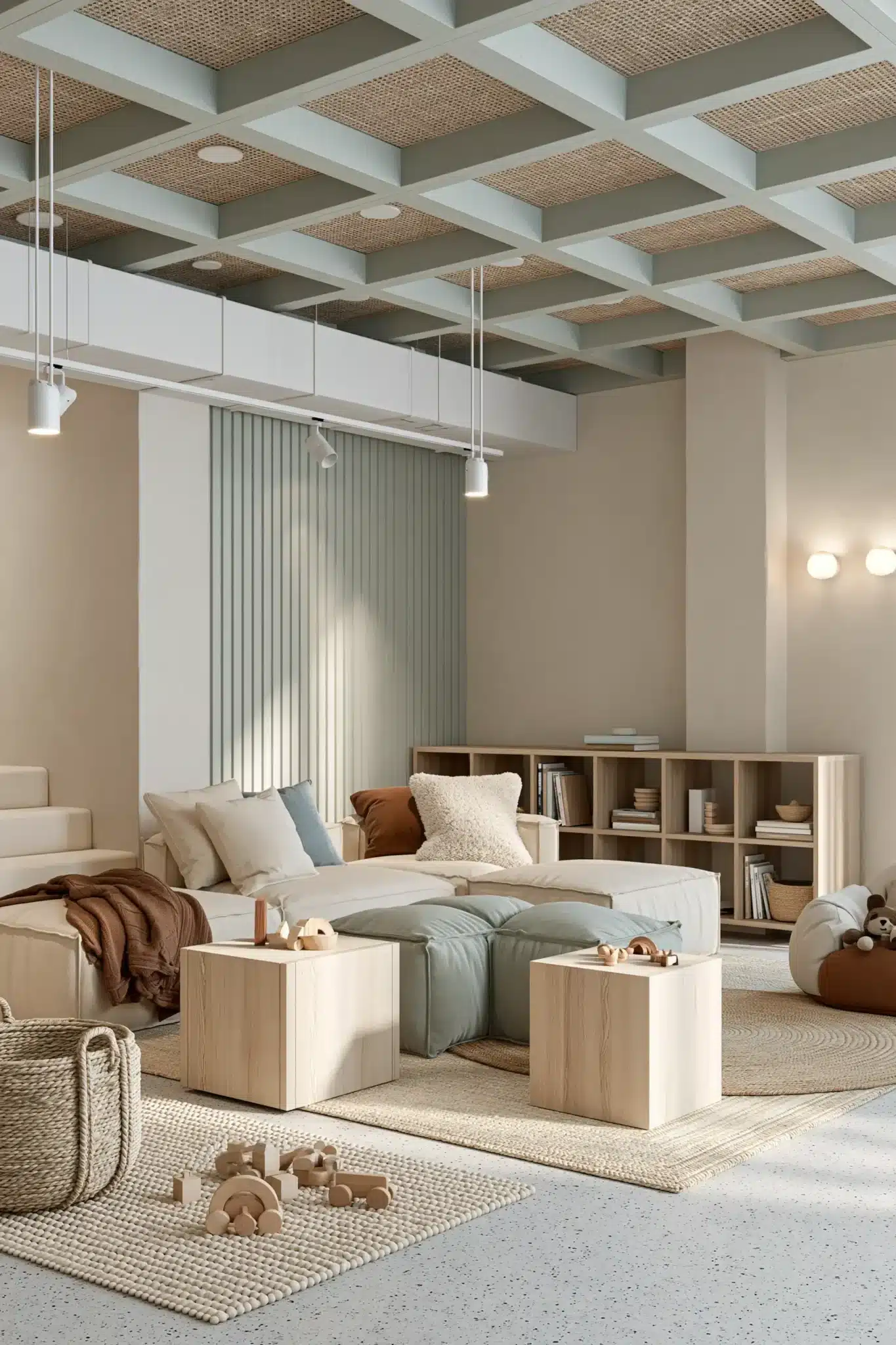 basement playroom