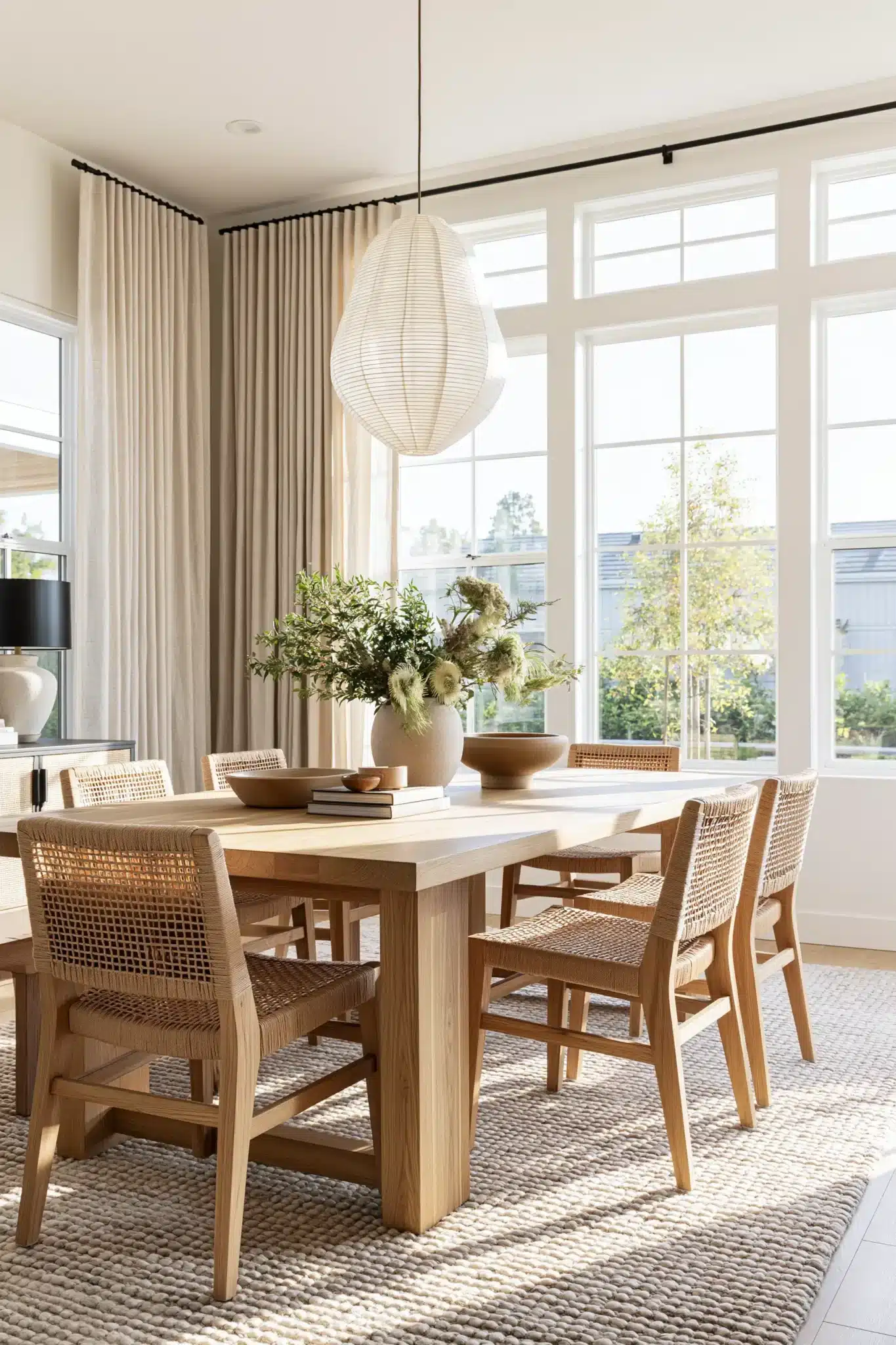 boho dining room