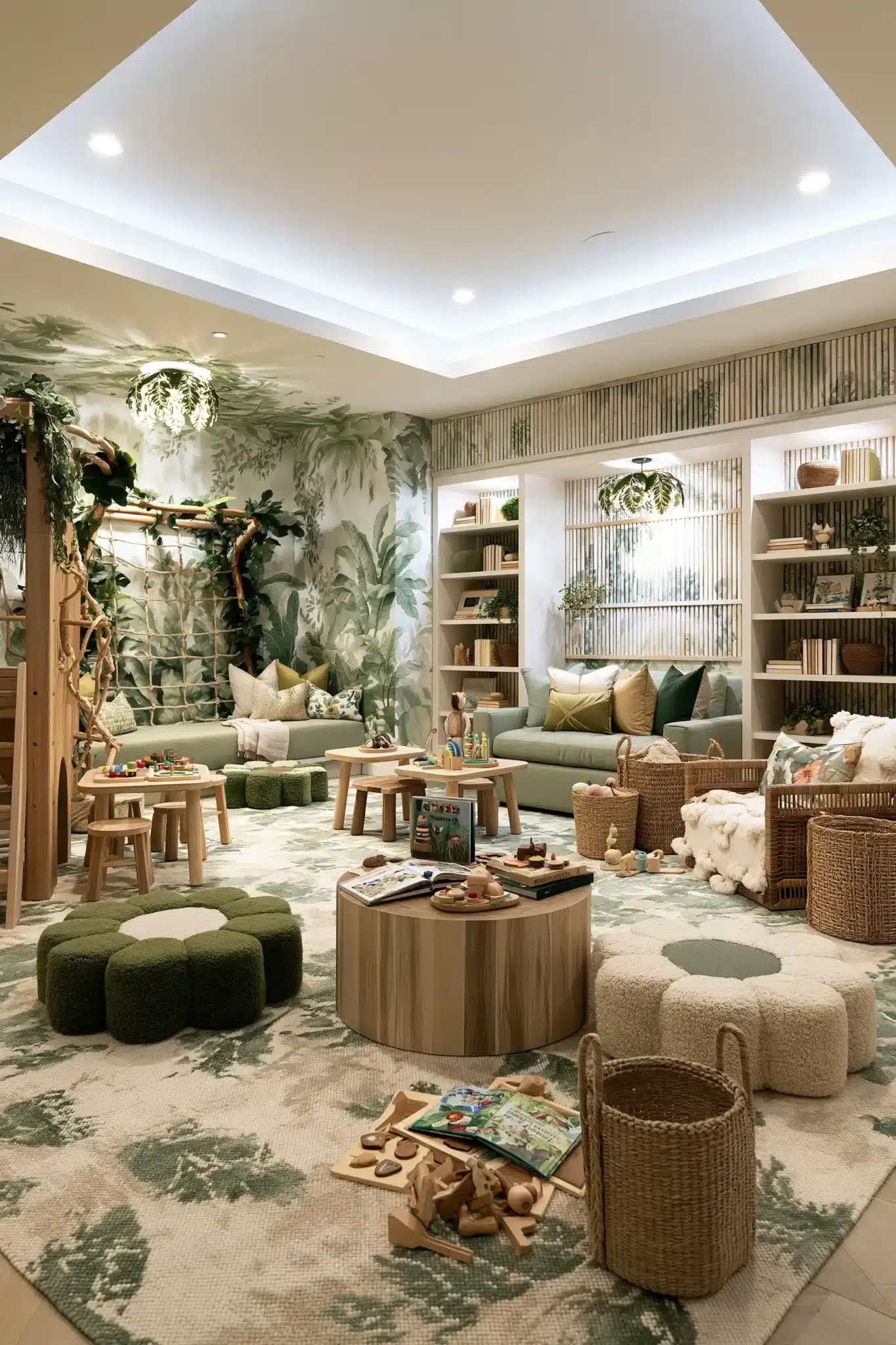 basement playroom