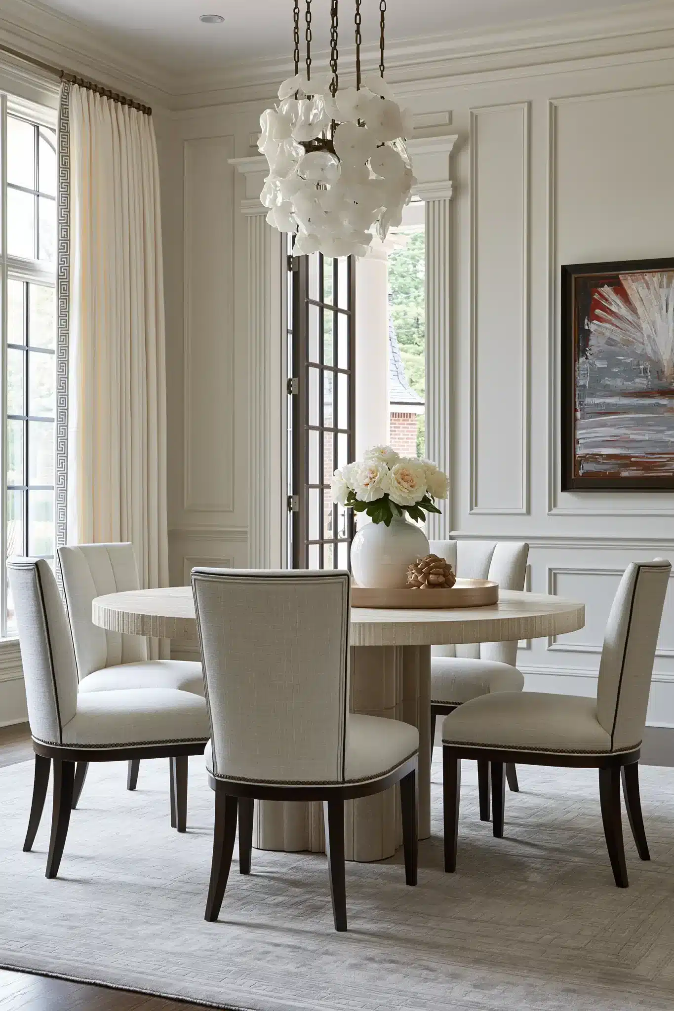 round table dining room