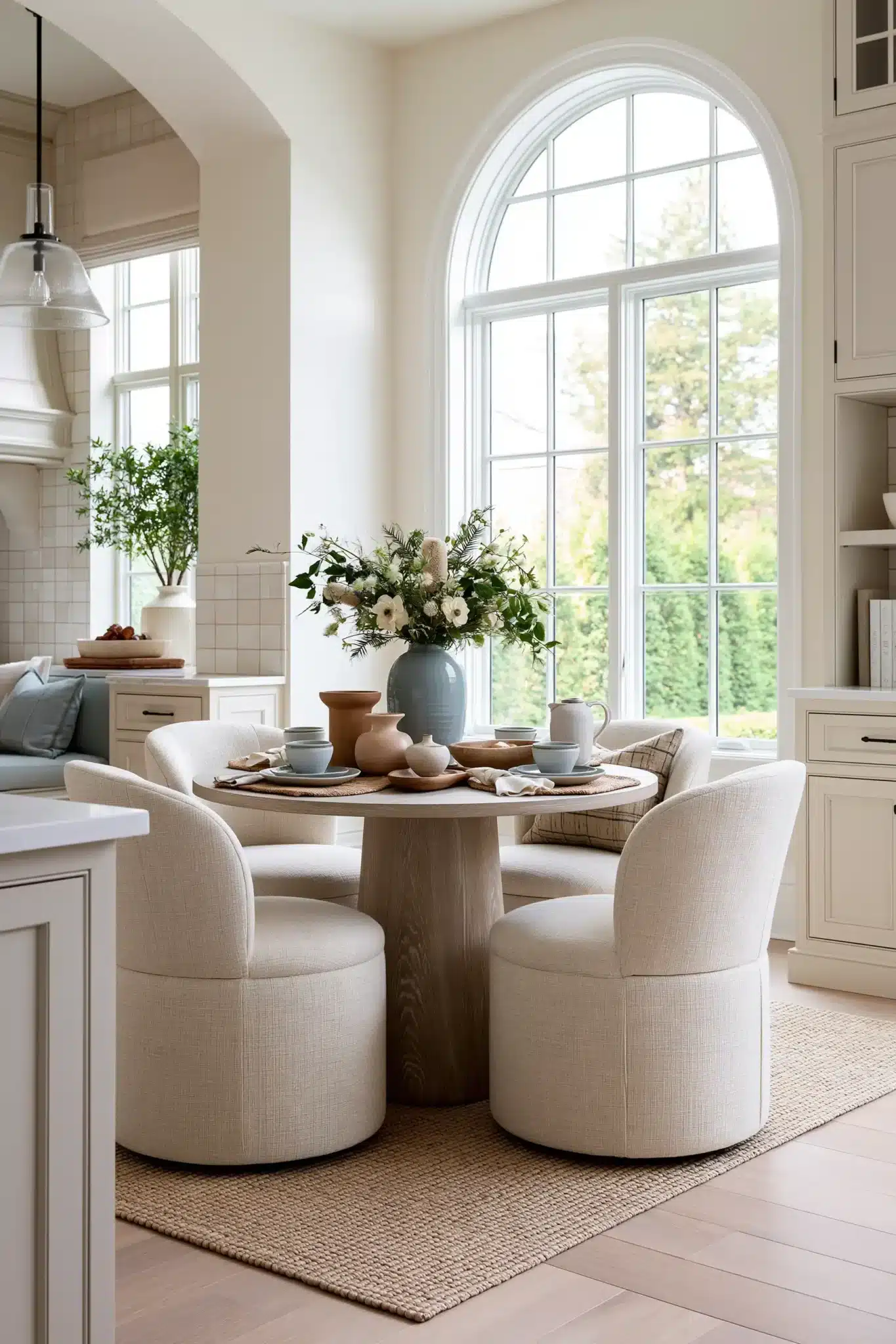 round table dining room