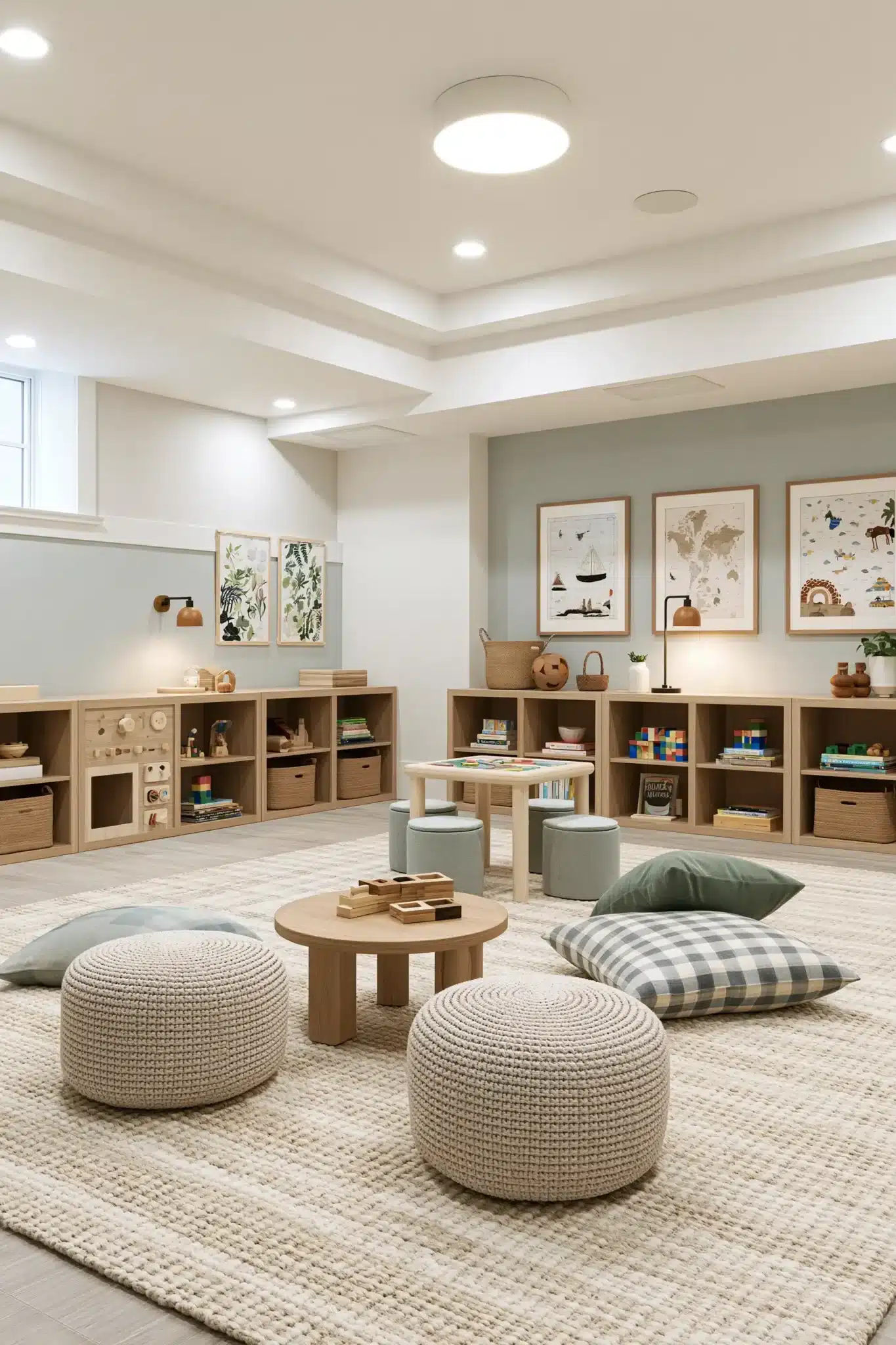 basement playroom