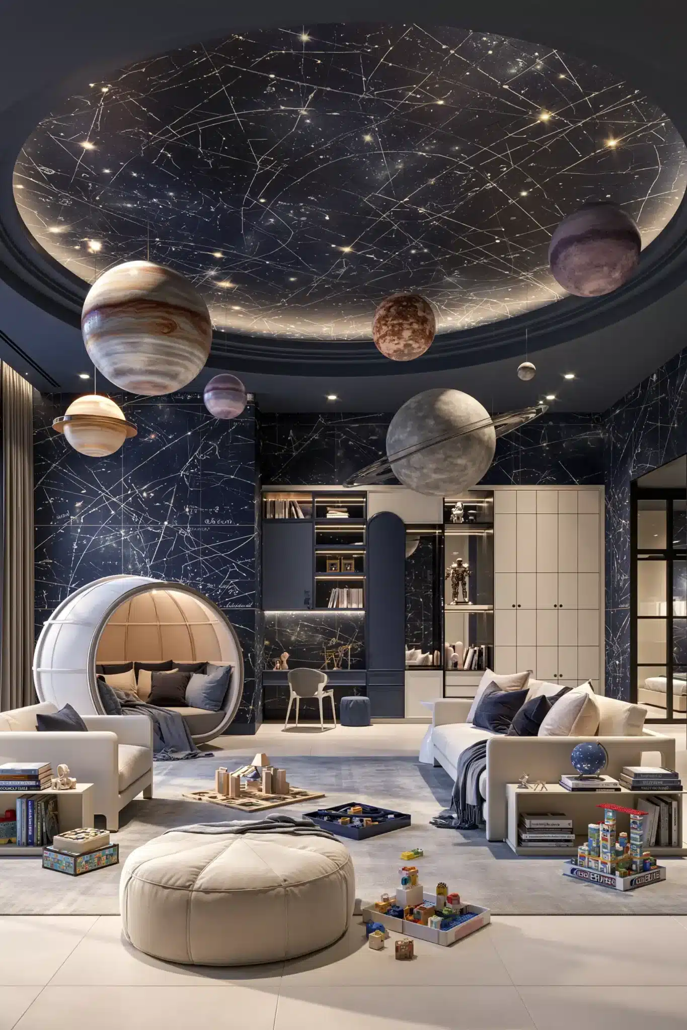 basement playroom