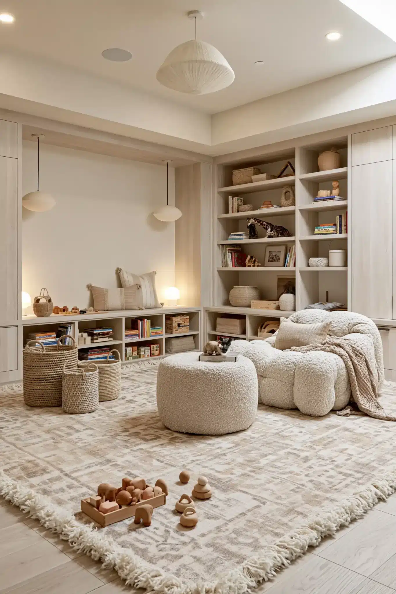 basement playroom