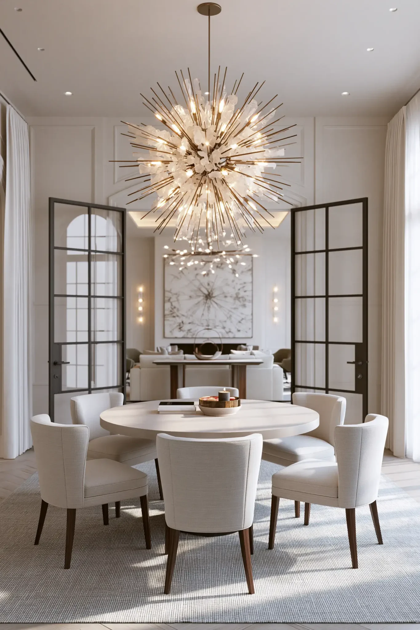 round table dining room
