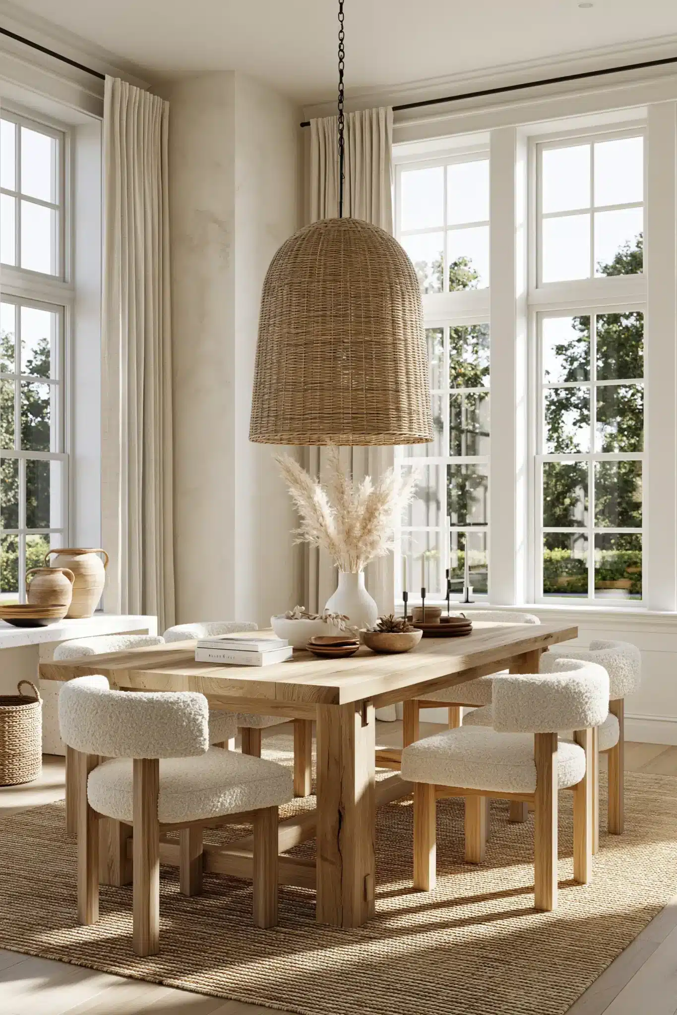 boho dining room