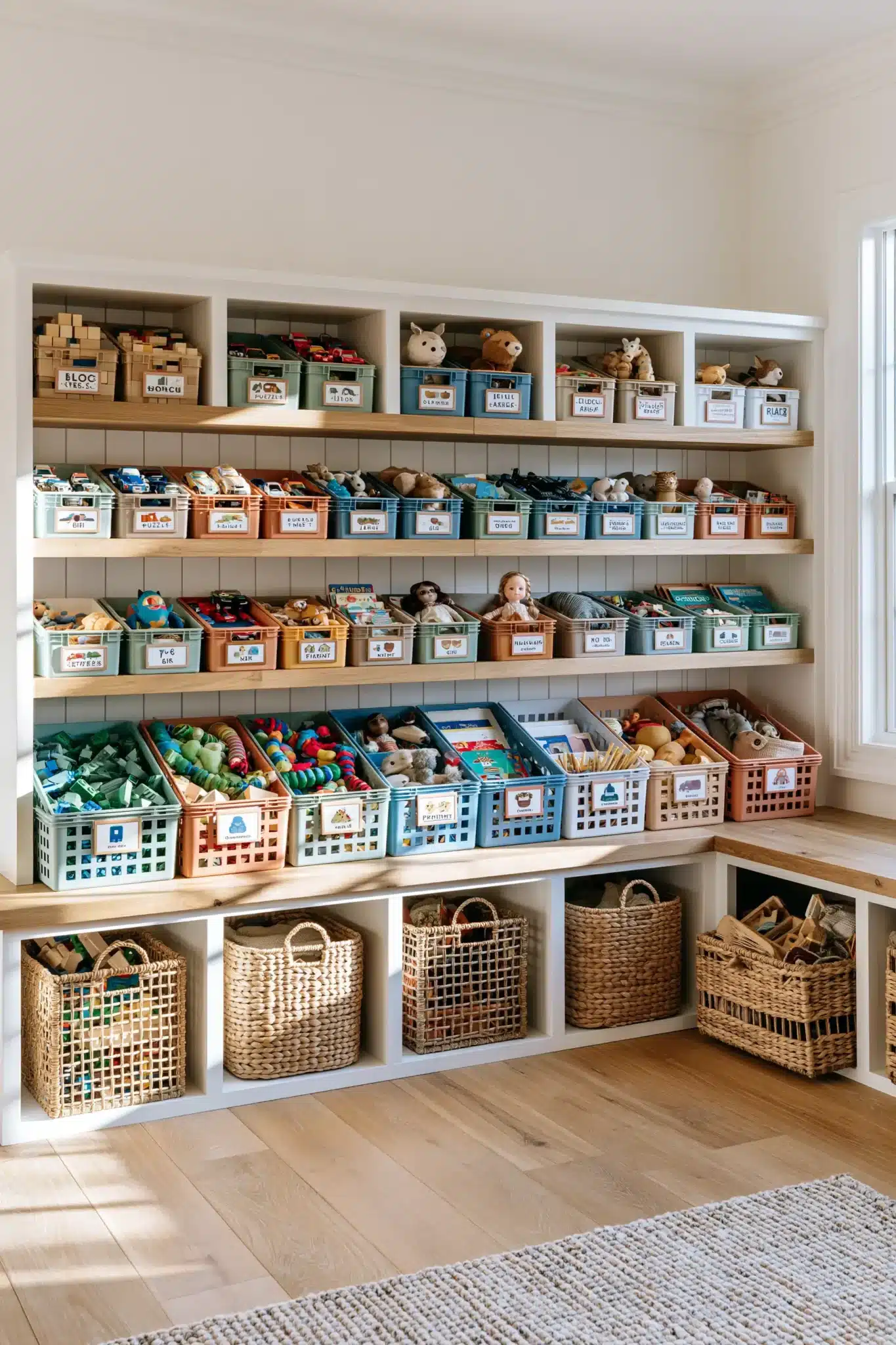 playroom storage