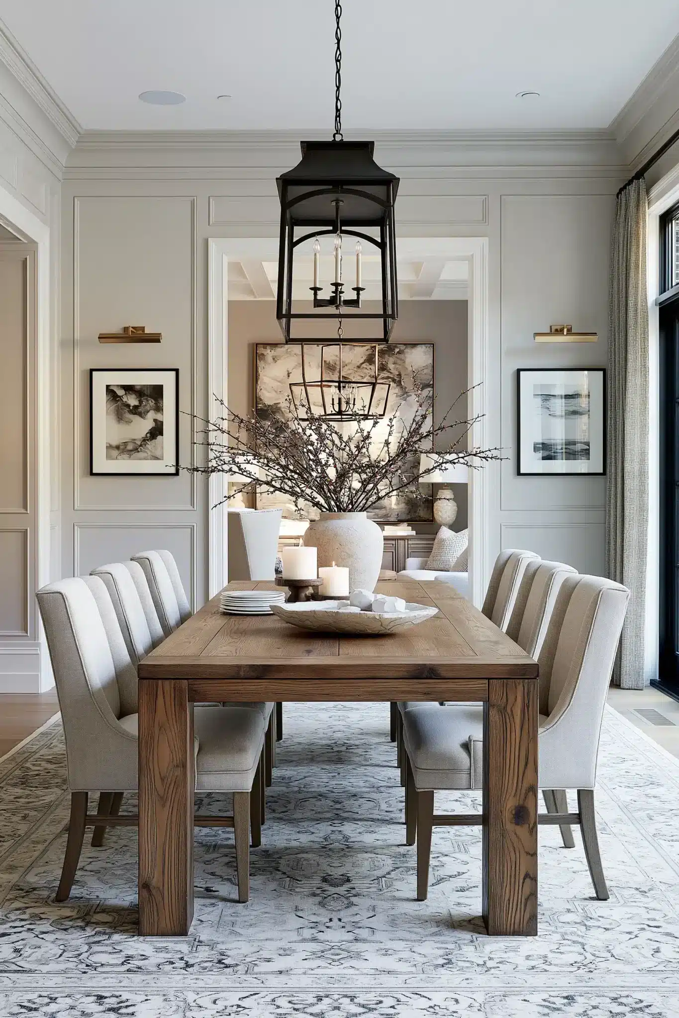 elegant dining room