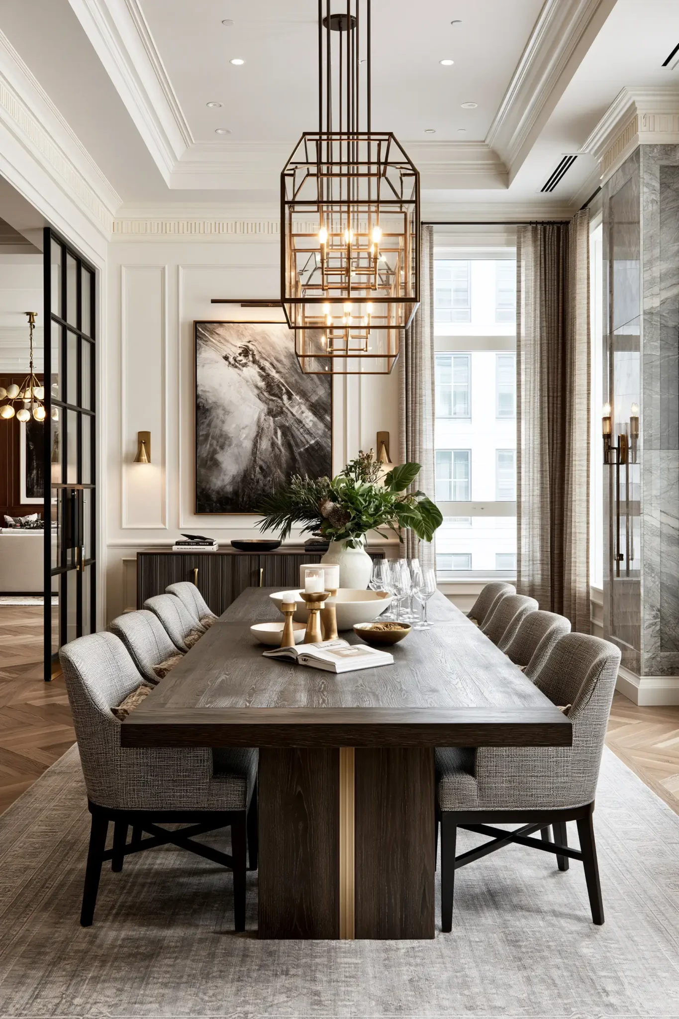 elegant dining room