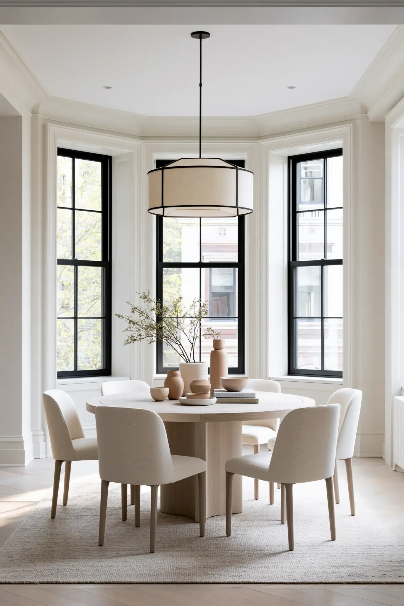 round table dining room