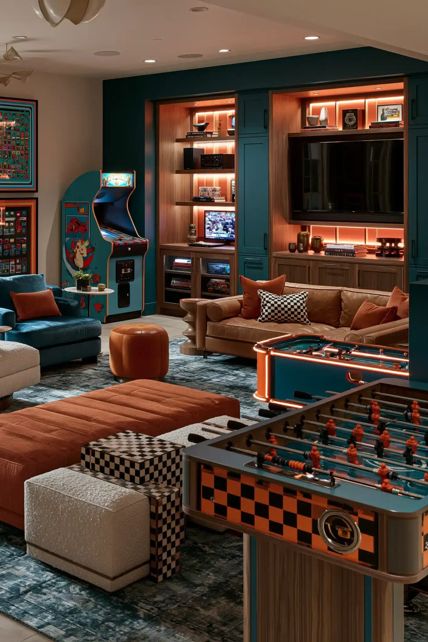 basement playroom