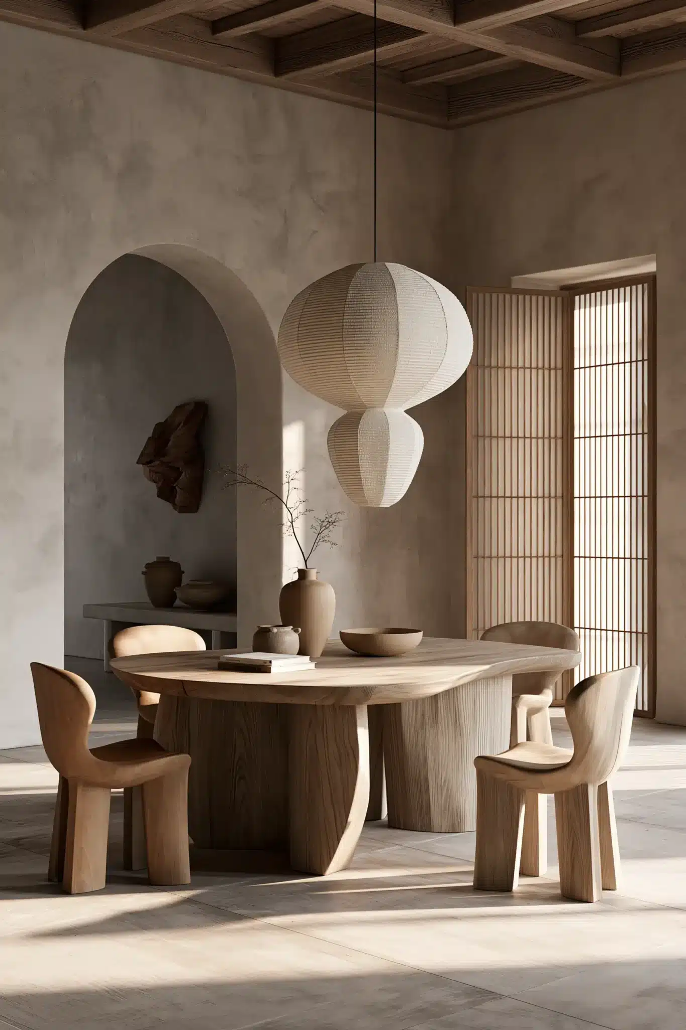 boho dining room