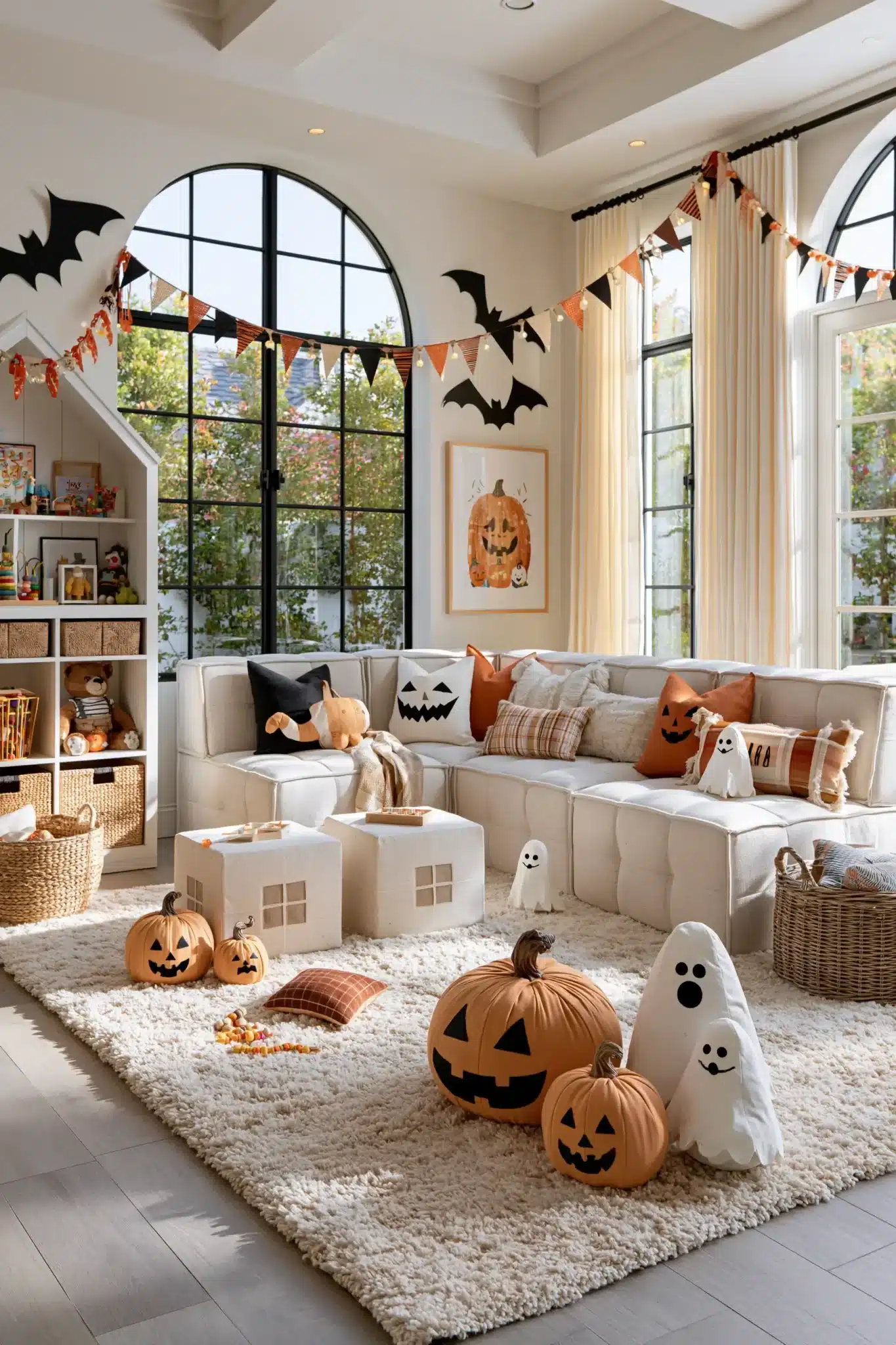elegant halloween decor