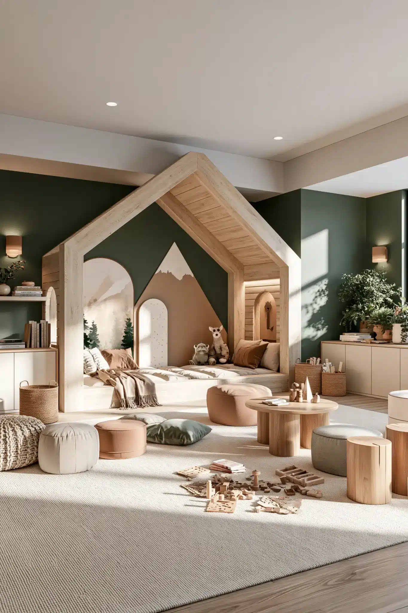 basement playroom