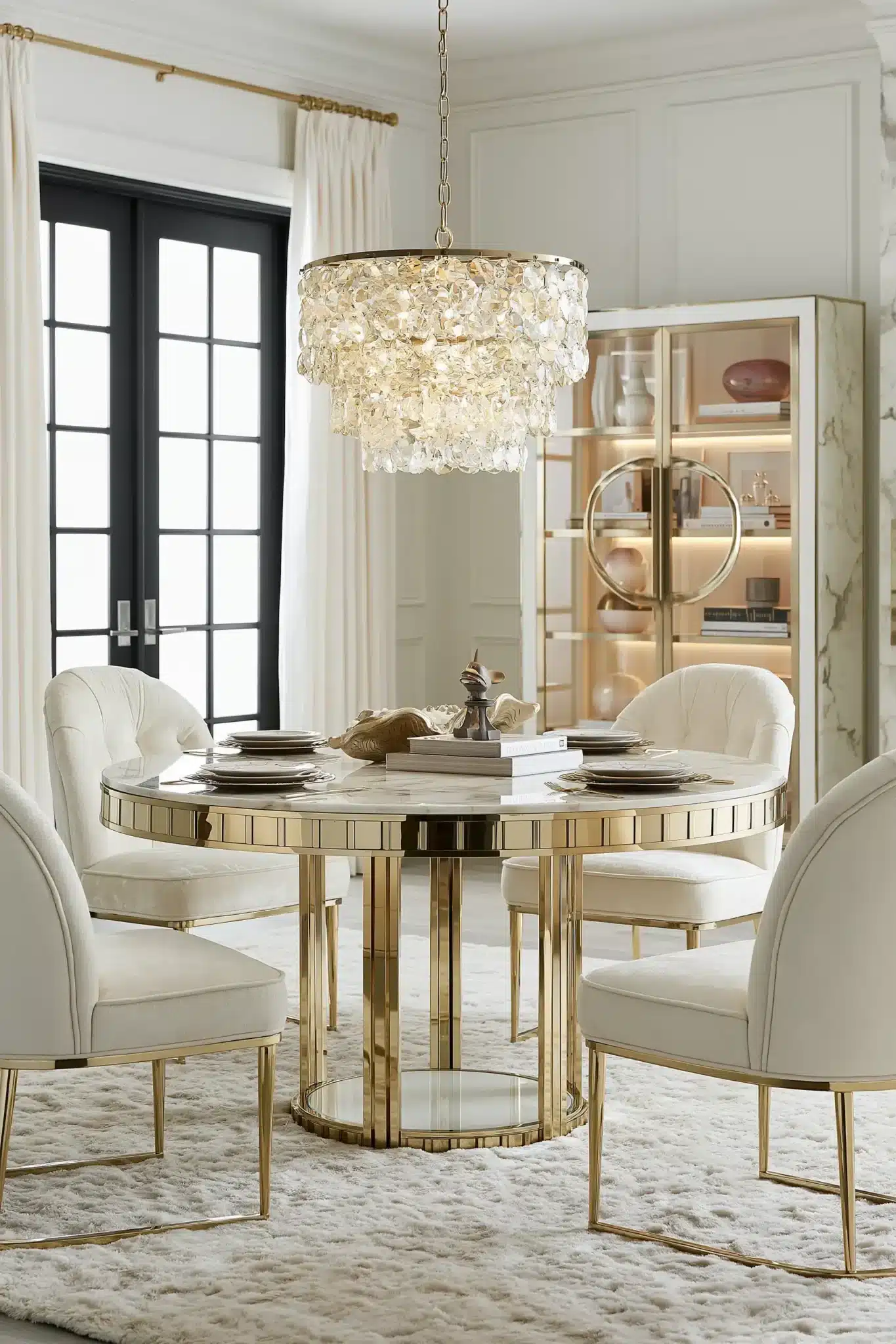 round table dining room
