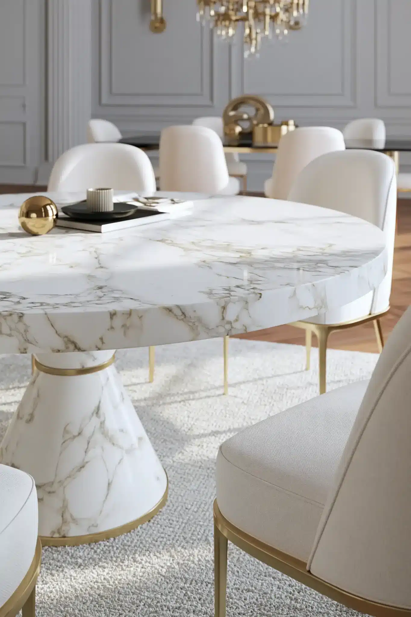 round table dining room