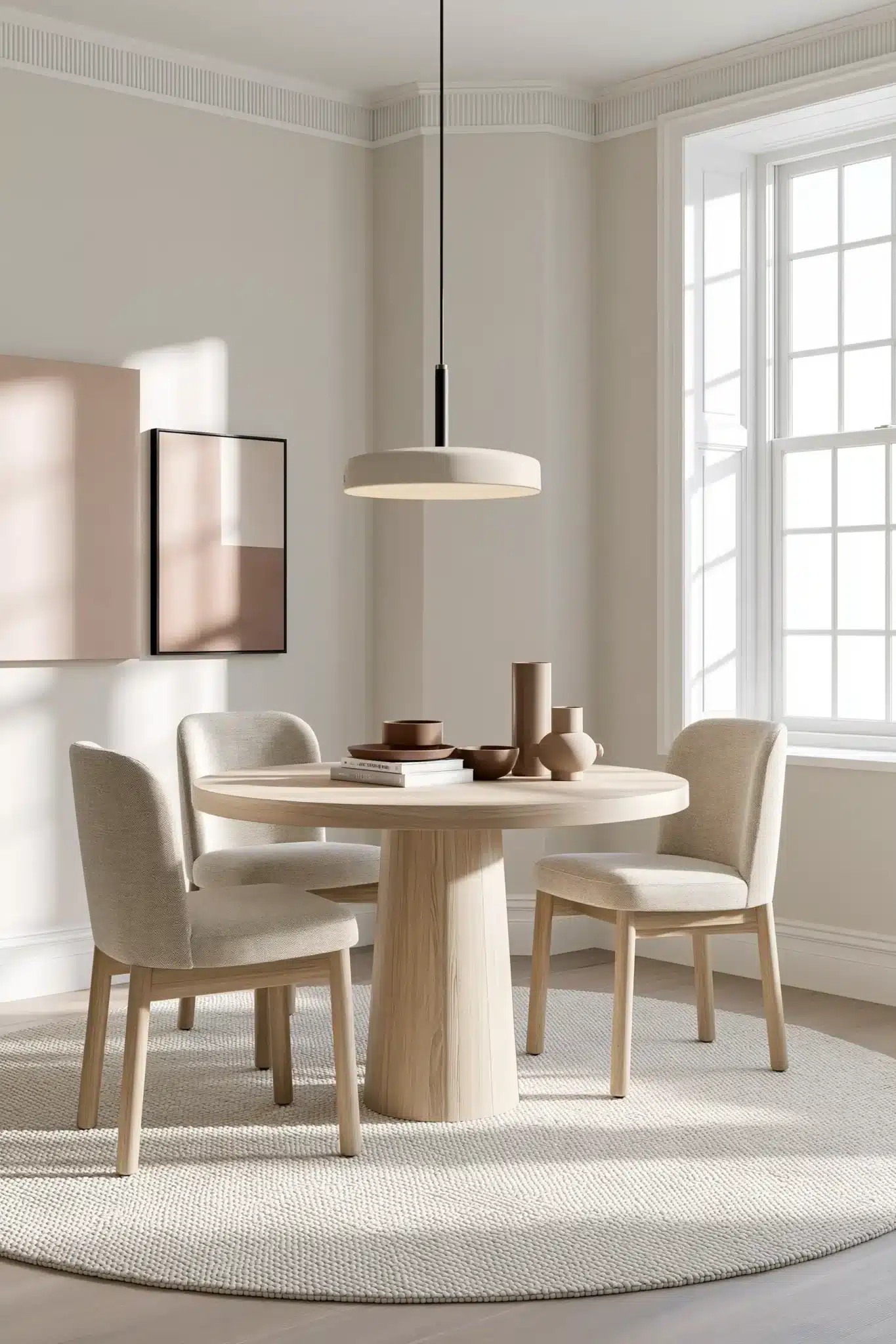 round table dining room