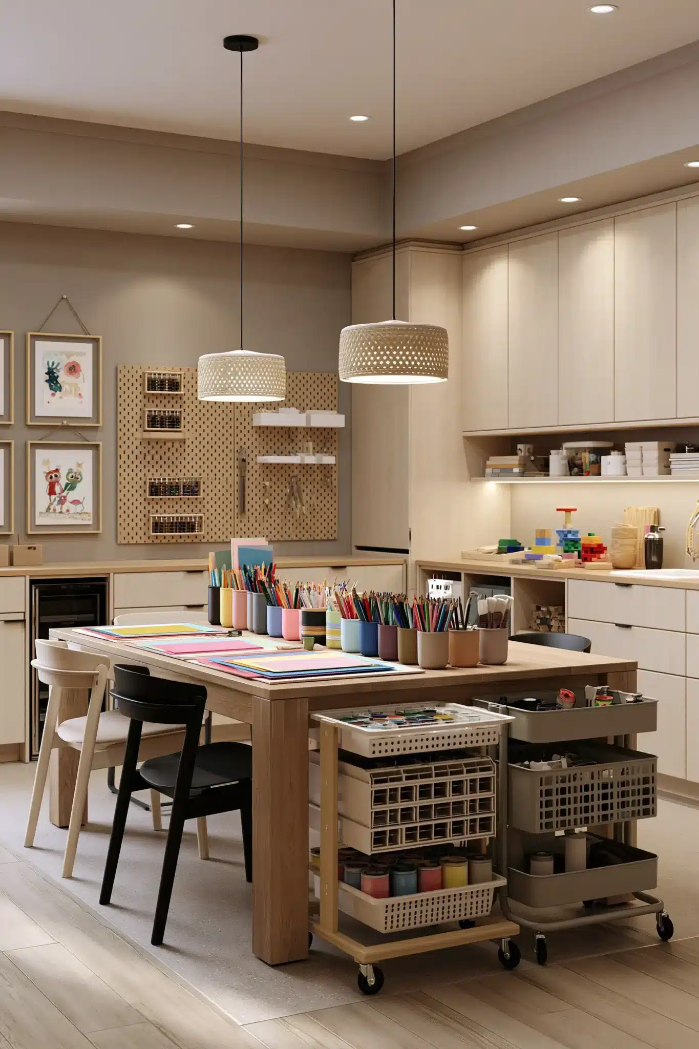 basement playroom
