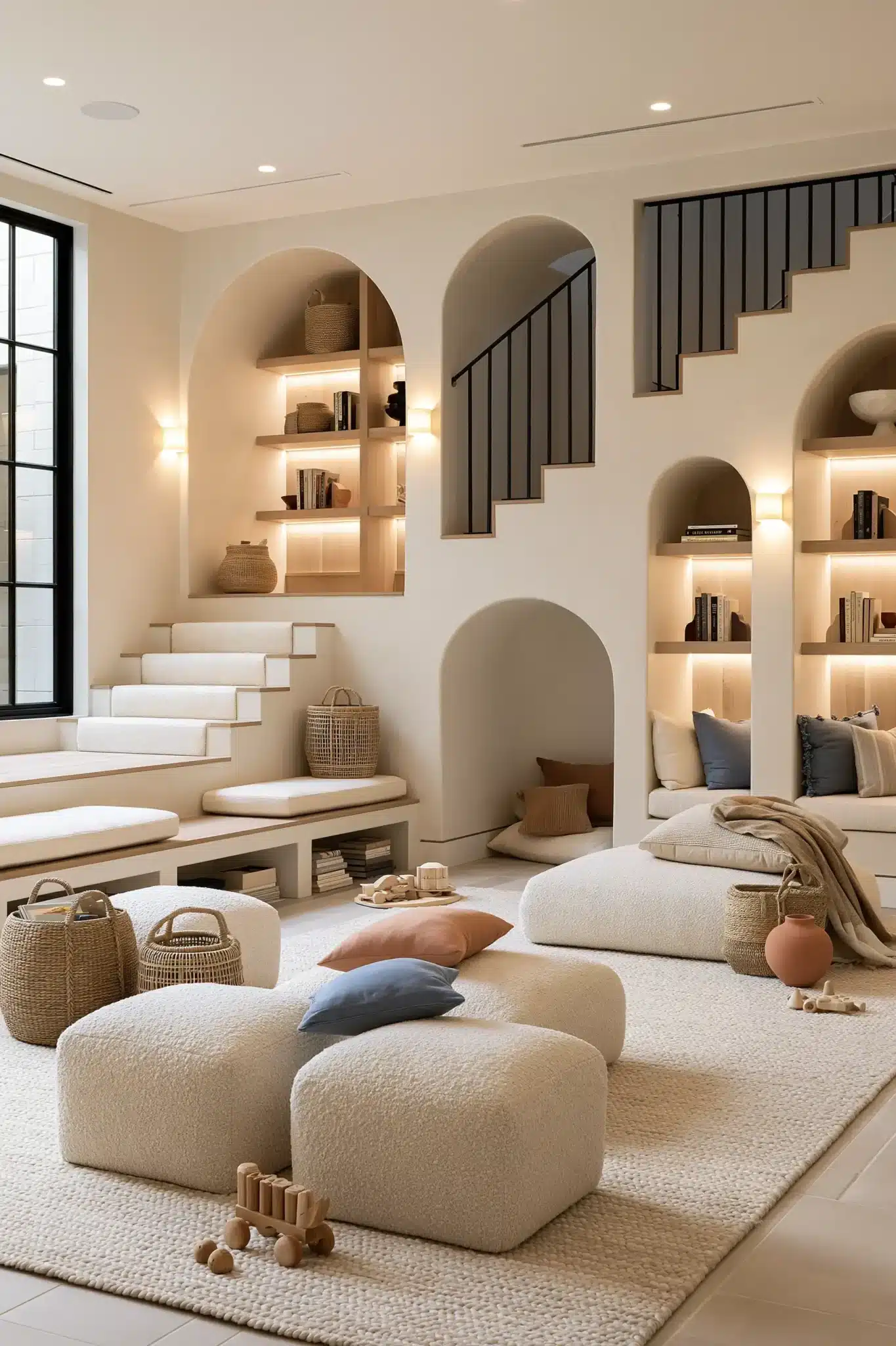 basement playroom