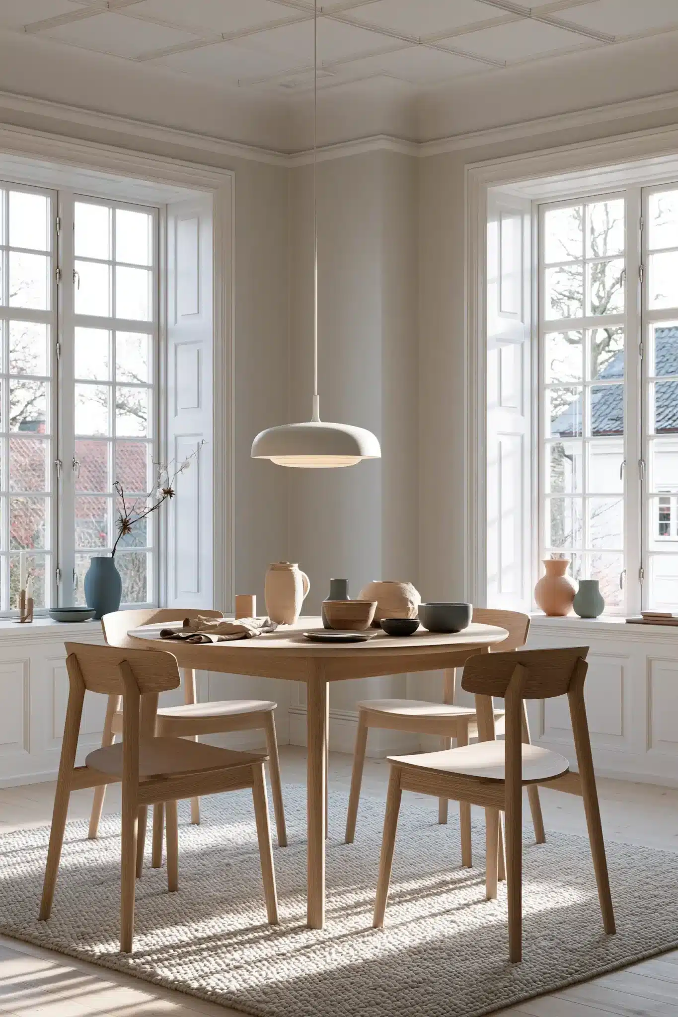 round table dining room