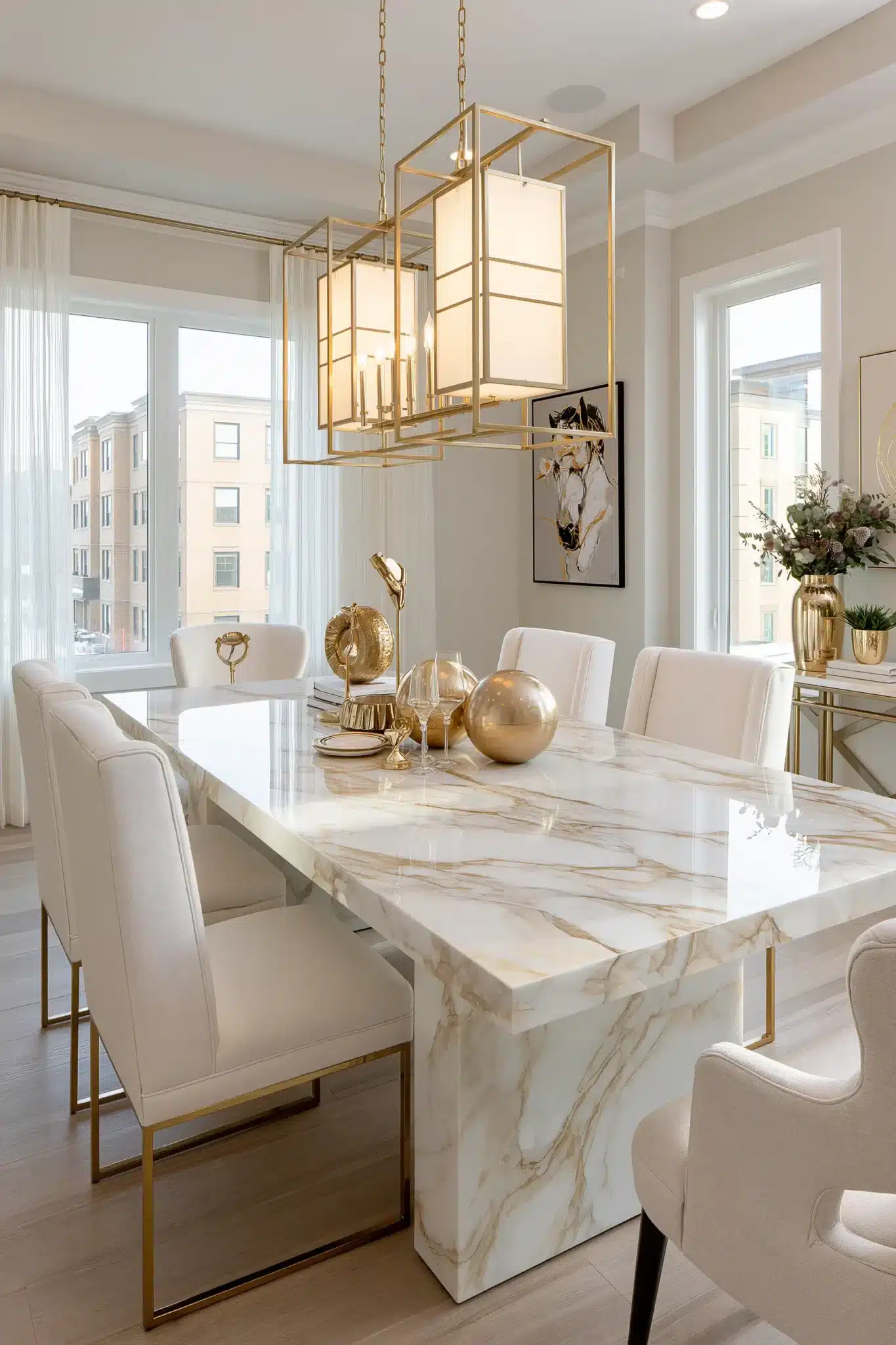 elegant dining room