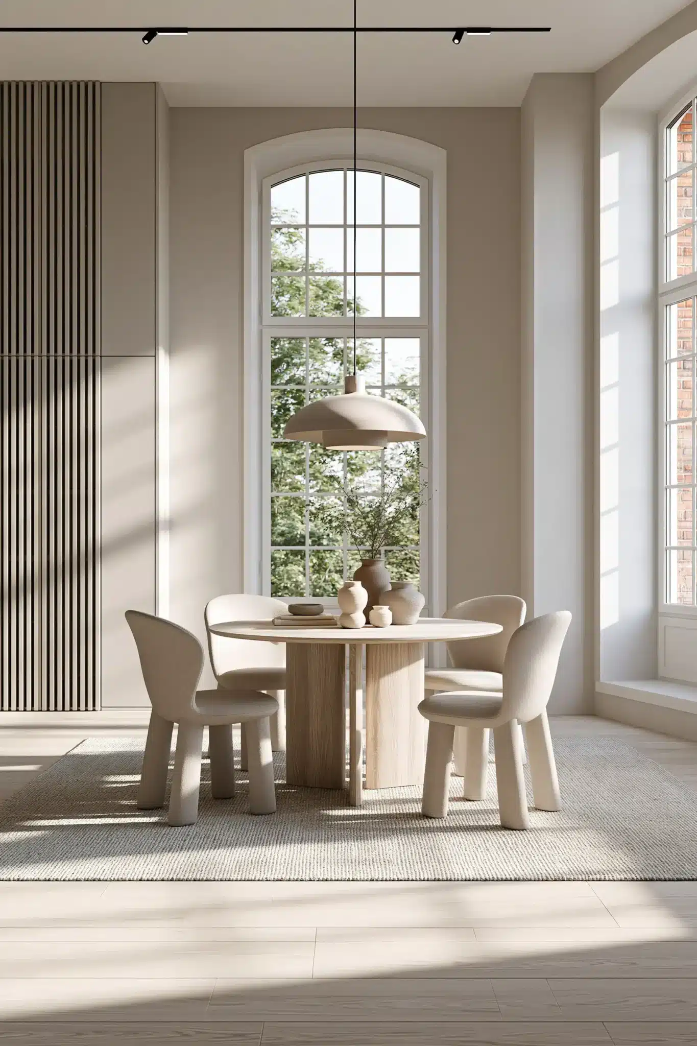 round table dining room