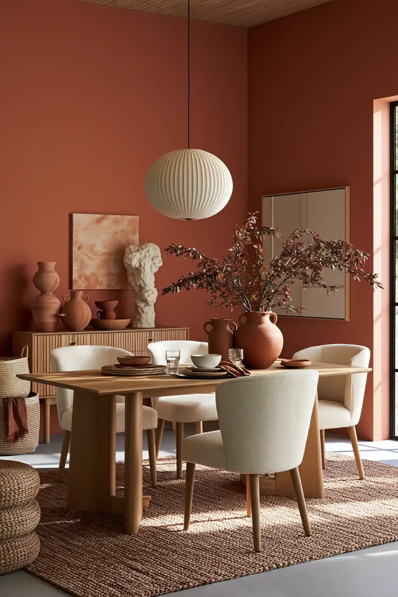 boho dining room